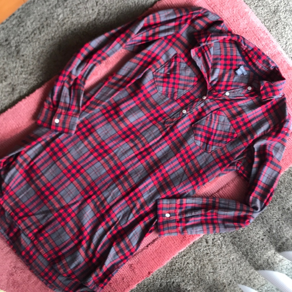 American Eagle Aerie flannel dress